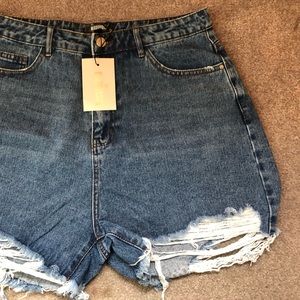 Missguided Jean Shorts